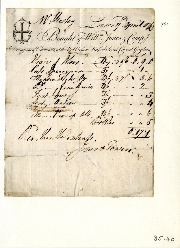 Alter, gelblicher juristischer Dokumententwurf mit sauberer Handschrift, der den Vertrag über den Verkauf von Willensvollmachten von William Jones detailliert.