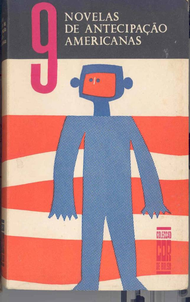Ein Buch mit einer Cartoon-Malerei auf dem Cover.